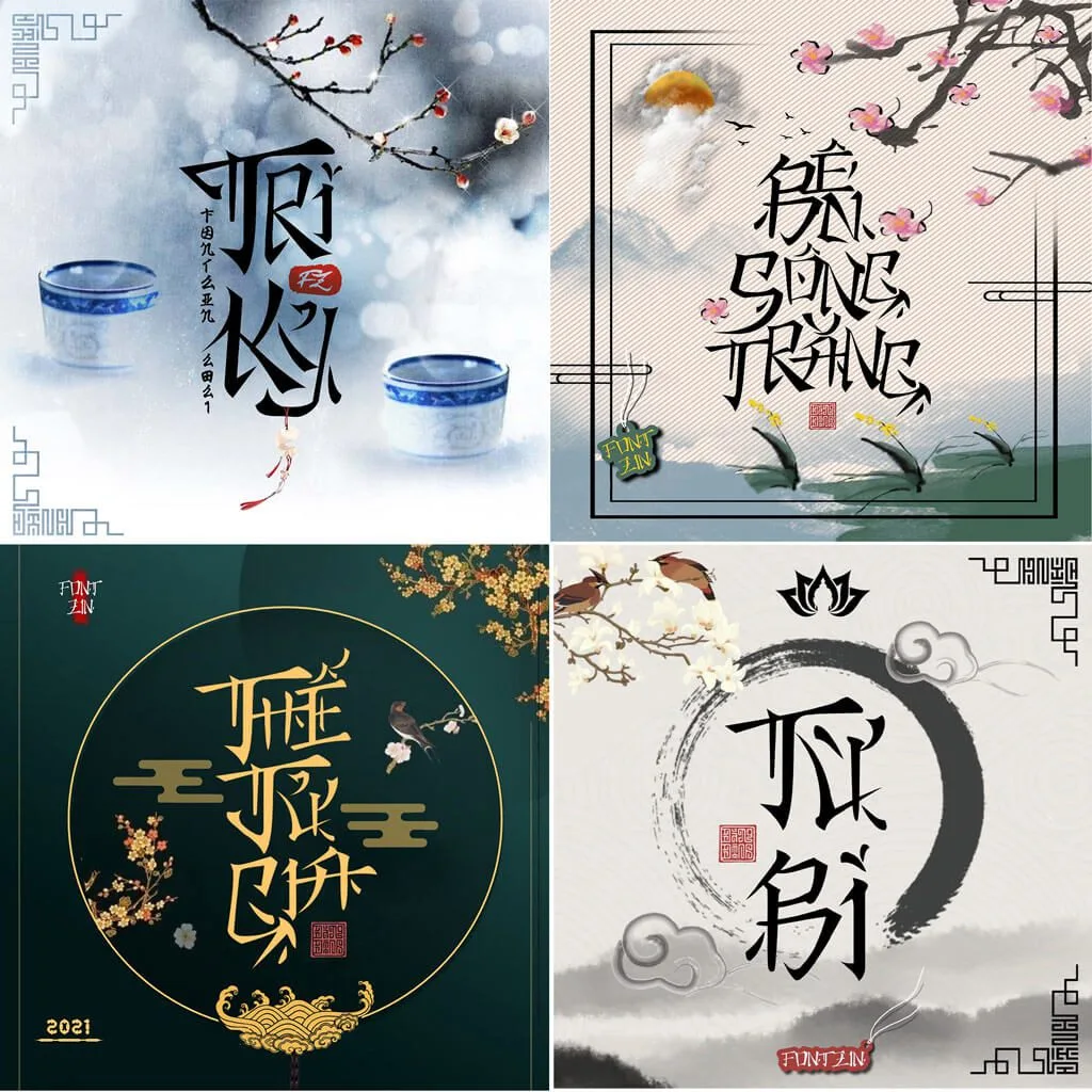 Font cổ trang việt hóa