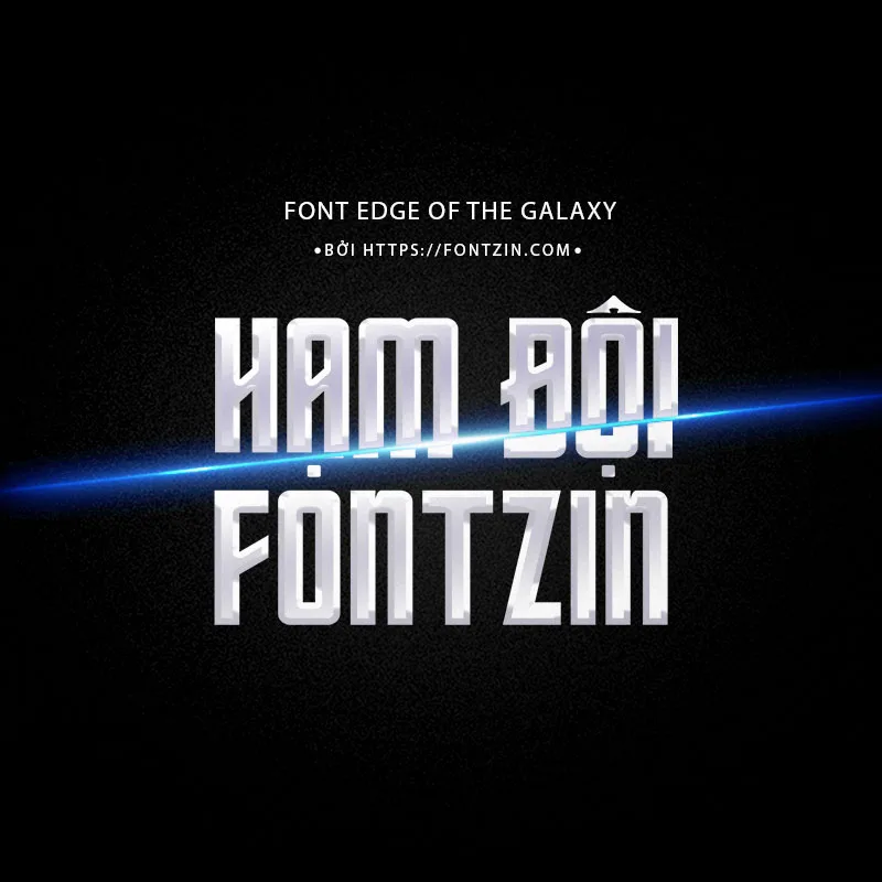 Edge of the Galaxy Gaming font