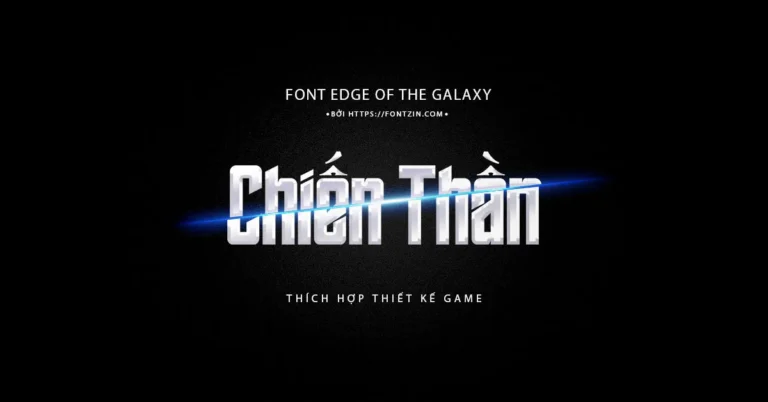 Demo Font Việt hóa Edge of the Galaxy