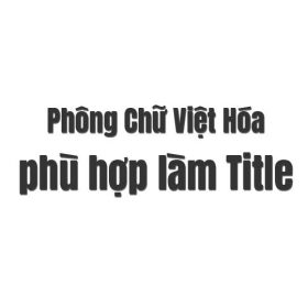 Font Việt Hóa Anton Google Font Style dấu Fz