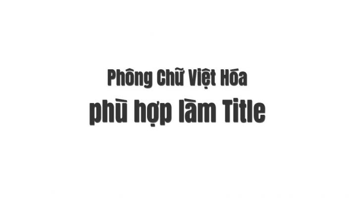Font Việt Hóa Anton Google Font Style Dấu Fz