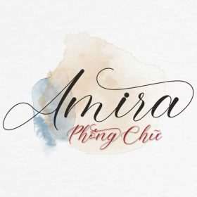 Font Việt hóa Amira thiết kế Thiệp cưới 2022