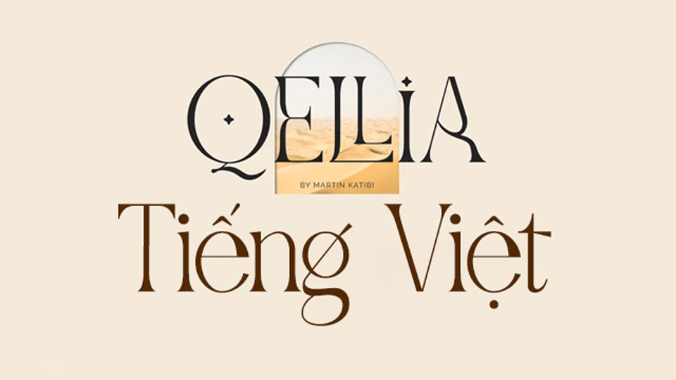 Font Việt Hóa Qellia