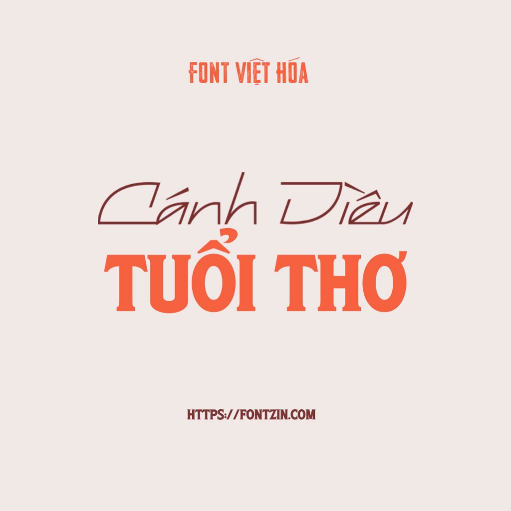 Font Việt Hóa Xưa Bộ 2 Phông Hoài Cổ - 5