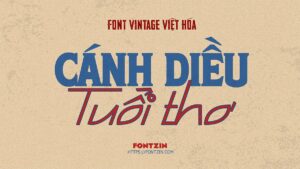 Demo 2 Font Việt hóa xưa: dấu Tiếng Việt kiểu hoài cổ