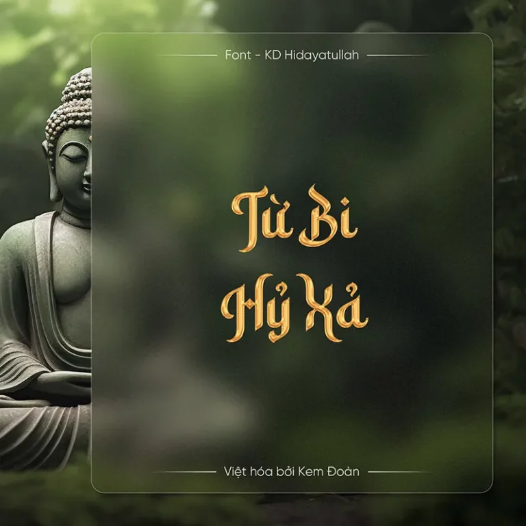 Font thư pháp việt hóa hidayatullah