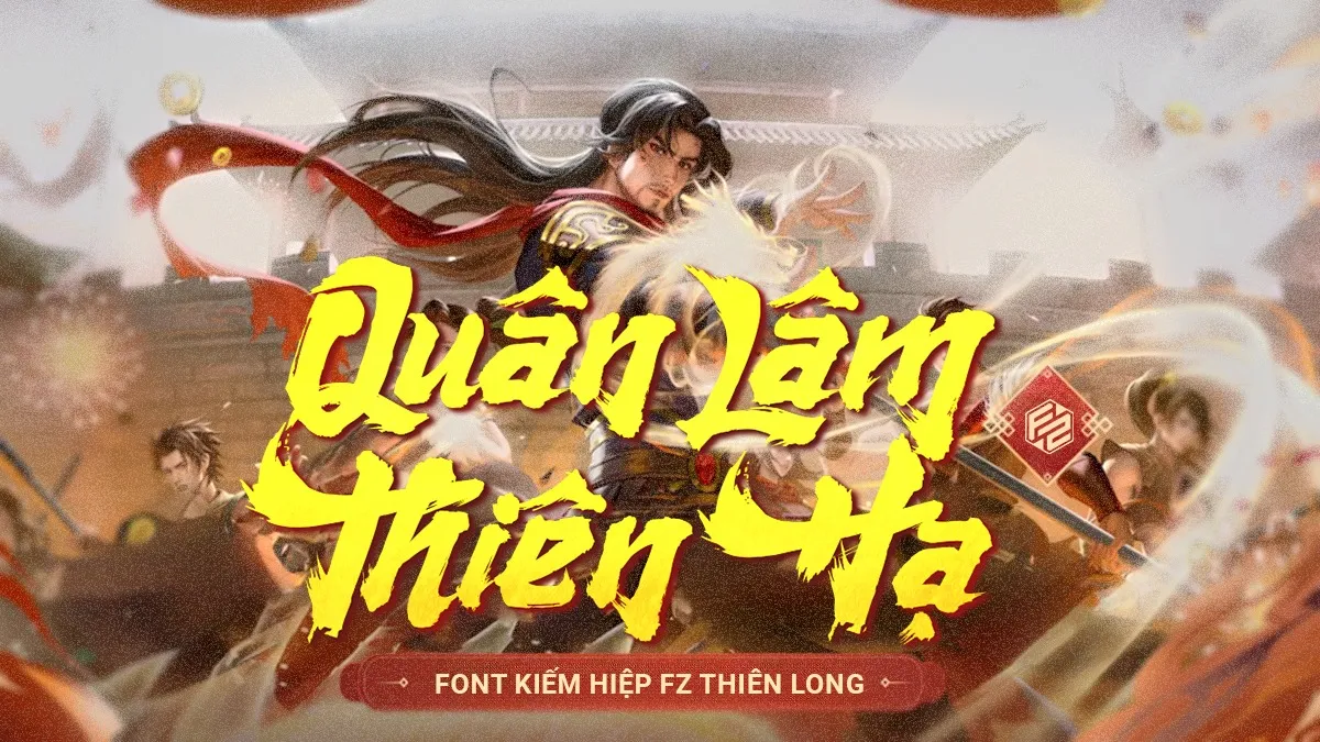 Font game kiếm hiệp Fz Thiên Long